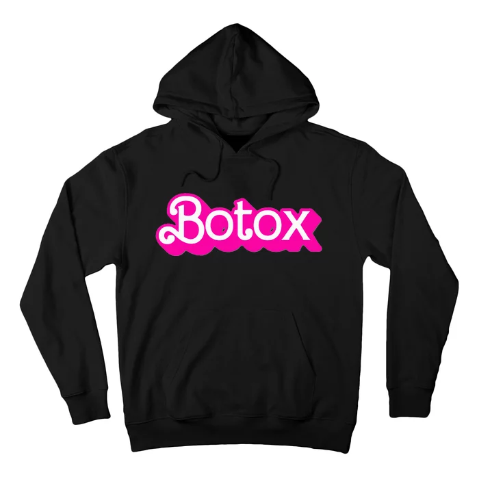 Botox Barb Trending But First Cute Fun Pink Botox Barb Hoodie