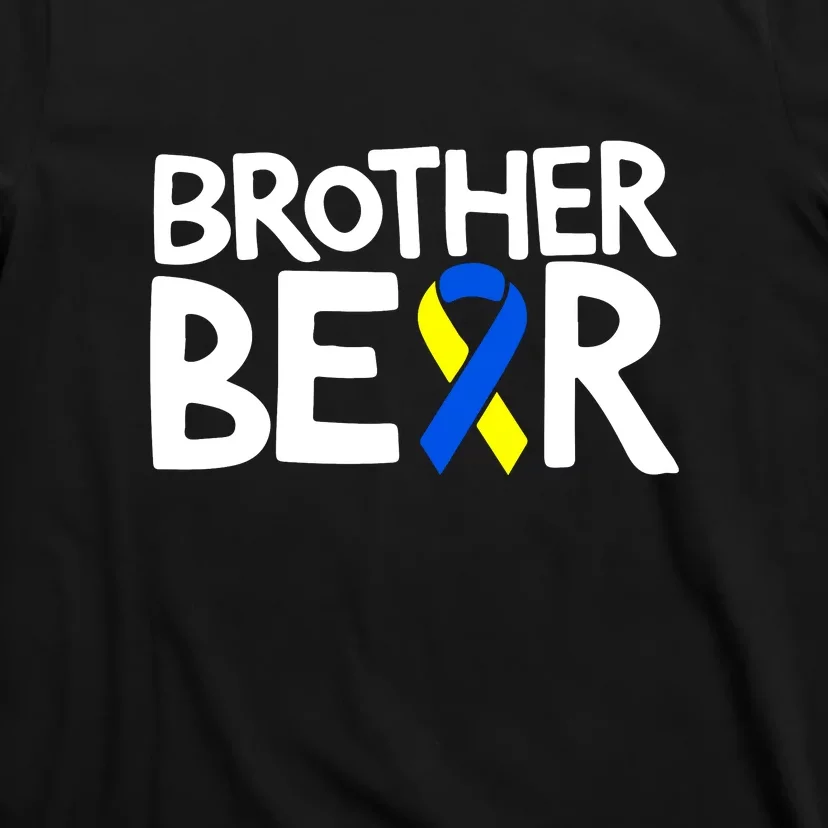 Brother Bear T21 Day Down Syndrome Awareness Gift T-Shirt