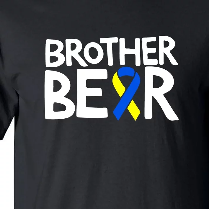 Brother Bear T21 Day Down Syndrome Awareness Gift Tall T-Shirt