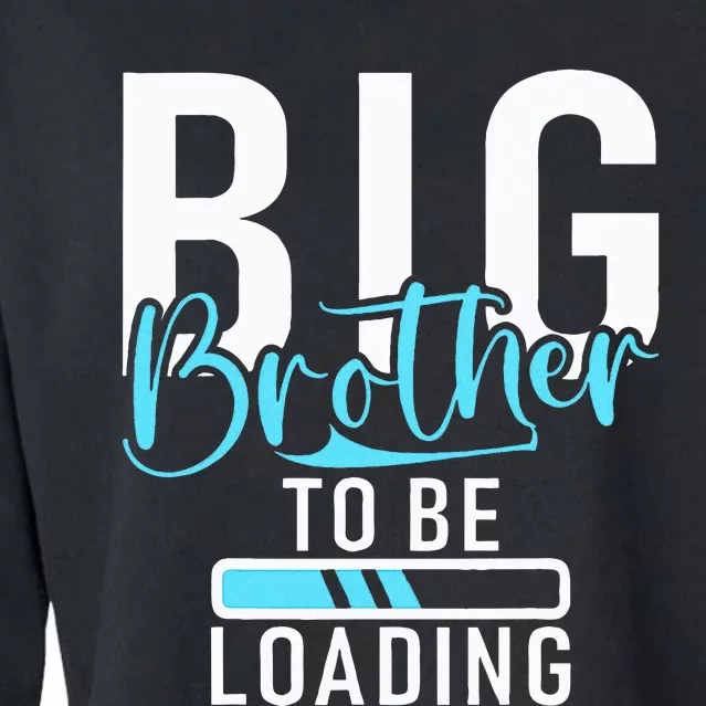 Big Brother to be Loading Big Brother Cropped Pullover Crew