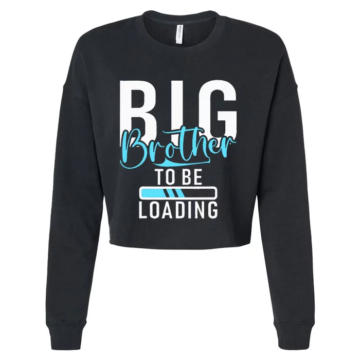 Big Brother to be Loading Big Brother Cropped Pullover Crew