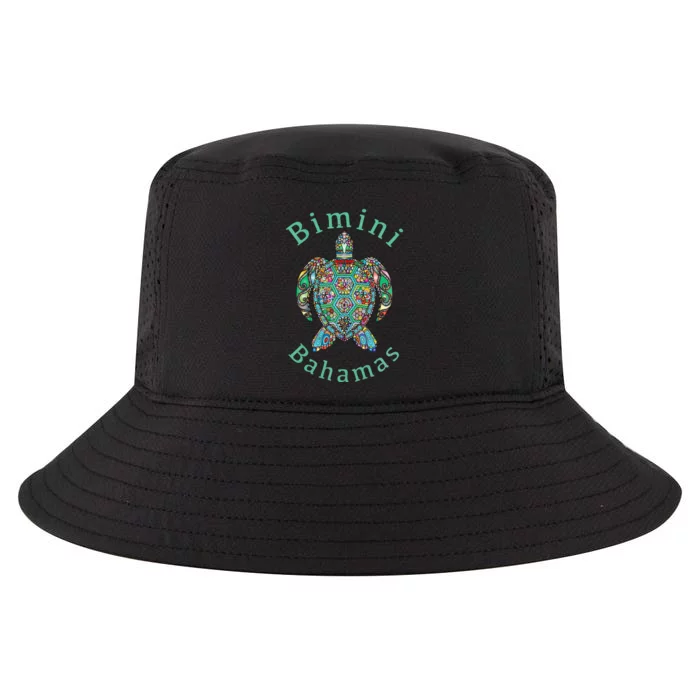 Bimini Bahamas Tribal Turtle Gift Cool Comfort Performance Bucket Hat