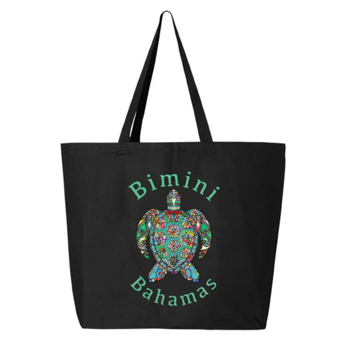 Bimini Bahamas Tribal Turtle Gift 25L Jumbo Tote