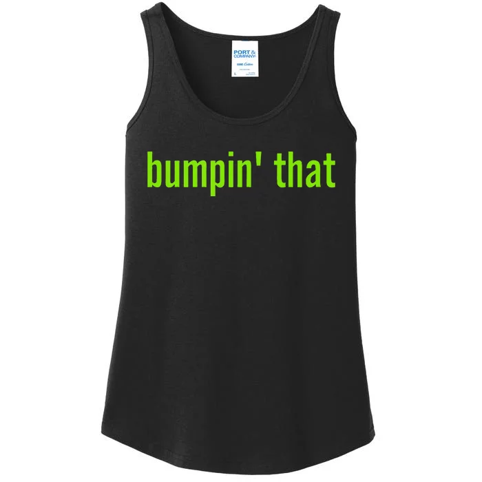 Bratty Bumpin That Brat Themed Bumper Ladies Essential Tank