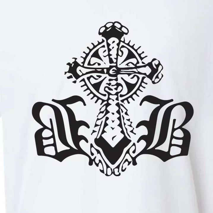 Bournedrip Bb Tribal Cross Sueded Cloud Jersey T-Shirt