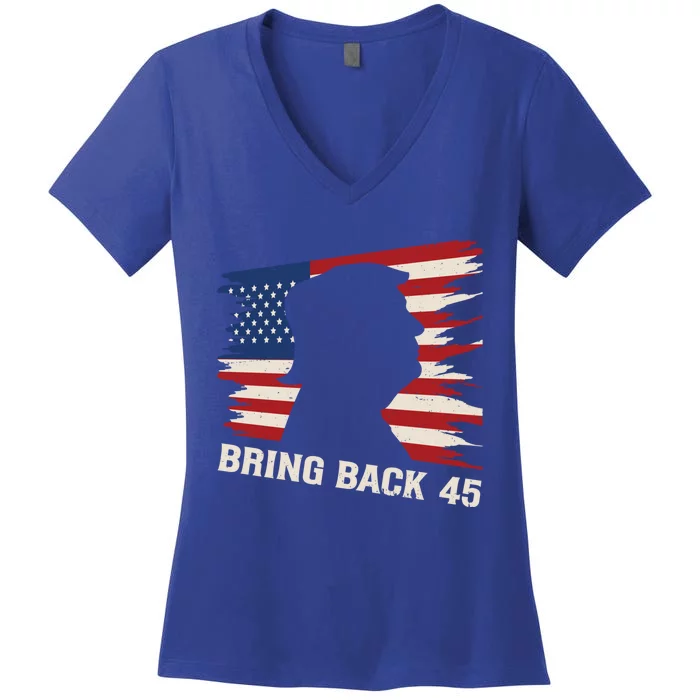 Bring Back Trump Meaningful Gift I Miss Trump Save Our America Gift Women's V-Neck T-Shirt