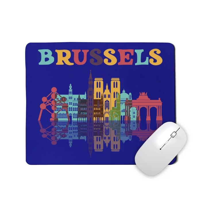 Belgium Brussels Travel Family Vacation Europian Trip Gift Great Gift Mousepad