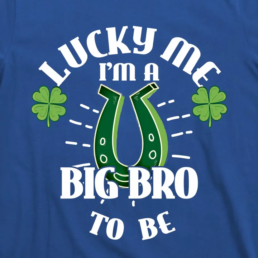 Big Bro To Be Lucky Big Bro Gift For New Big Bro Cute Gift T-Shirt