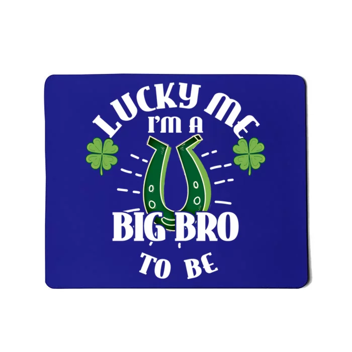 Big Bro To Be Lucky Big Bro Gift For New Big Bro Cute Gift Mousepad