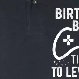 Birthday Boy Time To Level Up Video Game Birthday Gift Softstyle Adult Sport Polo