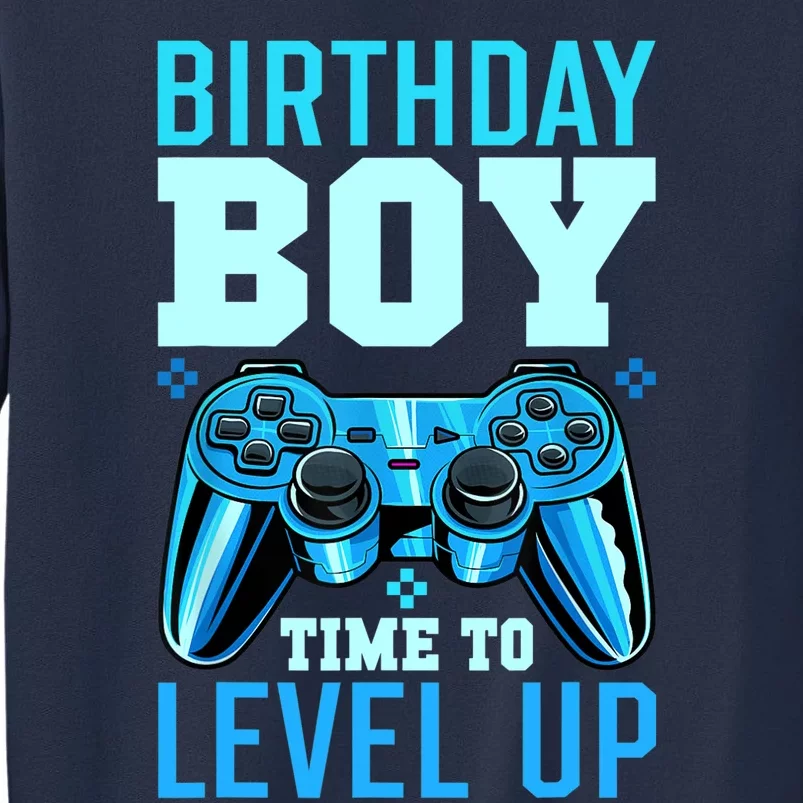 Birthday Boy Time To Level Up Matching Video Gamer Birthday Sweatshirt