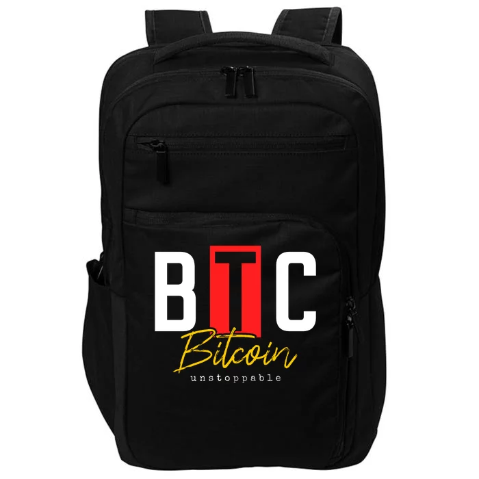 Btc Bitcoin Unstoppable Impact Tech Backpack