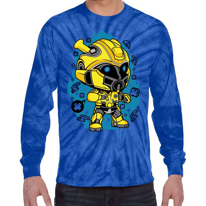 Bumblebee Tie-Dye Long Sleeve Shirt