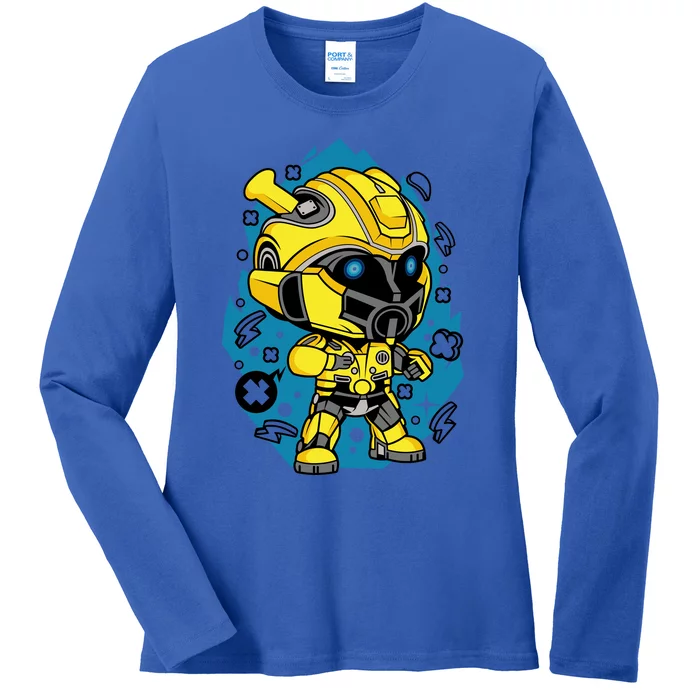 Bumblebee Ladies Long Sleeve Shirt