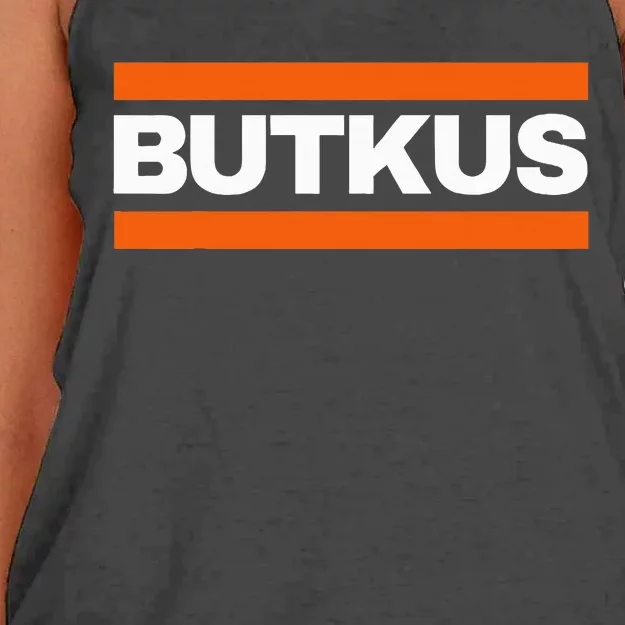 Butkus Women's Knotted Racerback Tank