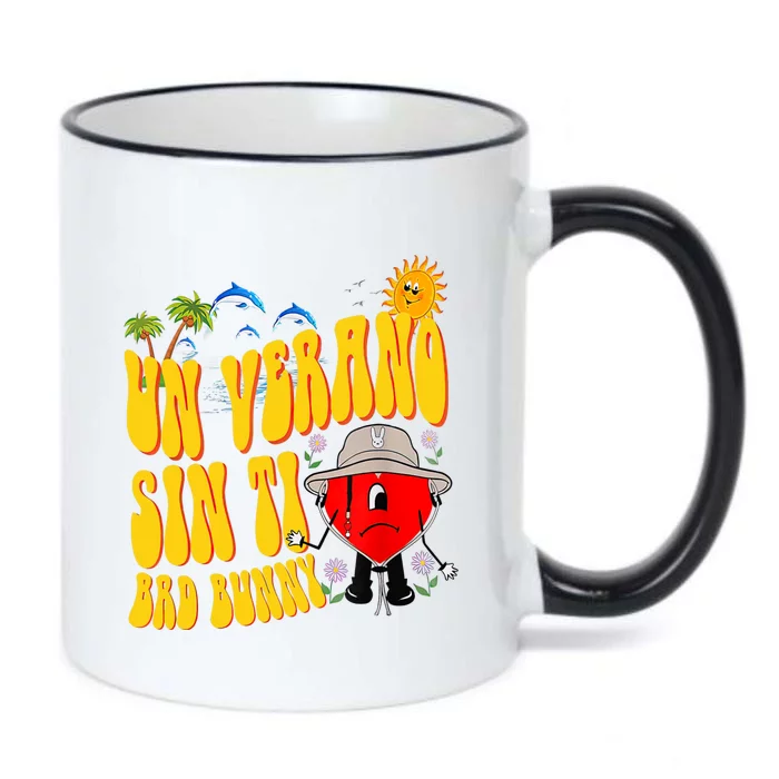 B Bunny Un Verano Sin Ti Latino Black Color Changing Mug