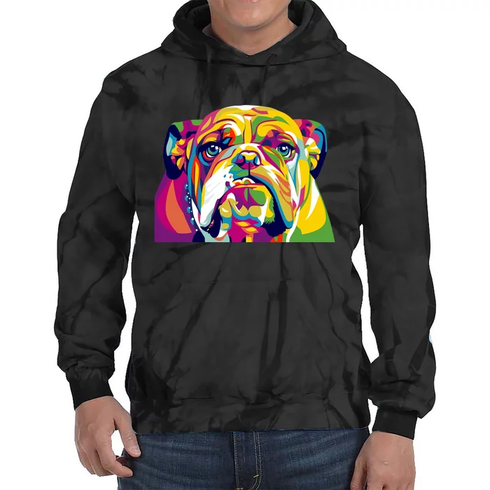 Bulldog Tie Dye Hoodie