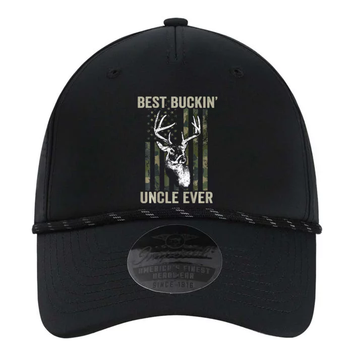 Best Buckin Uncle Ever Whitetail Buck Deer USA ON BACK Performance The Dyno Cap