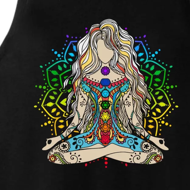 Buddha Ladies Tri-Blend Wicking Tank