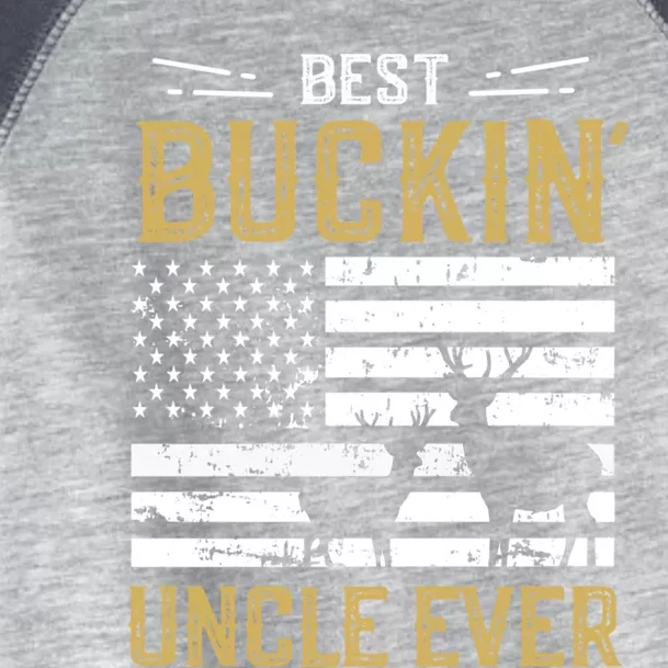 Best Buckin Uncle Ever Funny Gift Deer Hunter Cool Hunting Cute Gift Toddler Fine Jersey T-Shirt