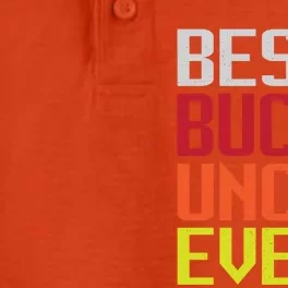 Best Buckin Uncle Ever Fathers Day Deer Hunting Gift Dry Zone Grid Performance Polo