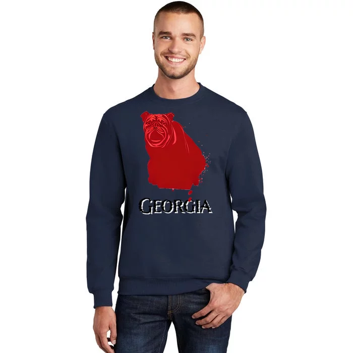 Bulldog/Georgia Tall Sweatshirt