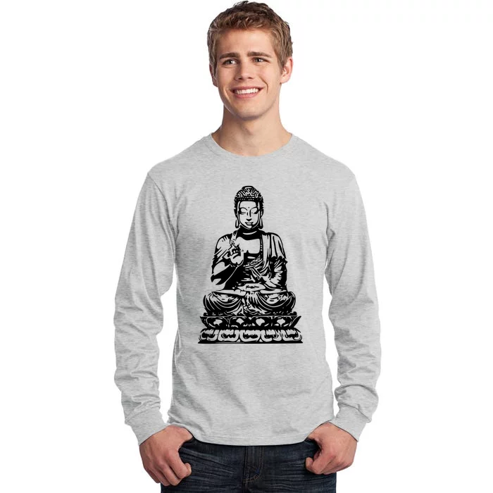 Buddha Tall Long Sleeve T-Shirt