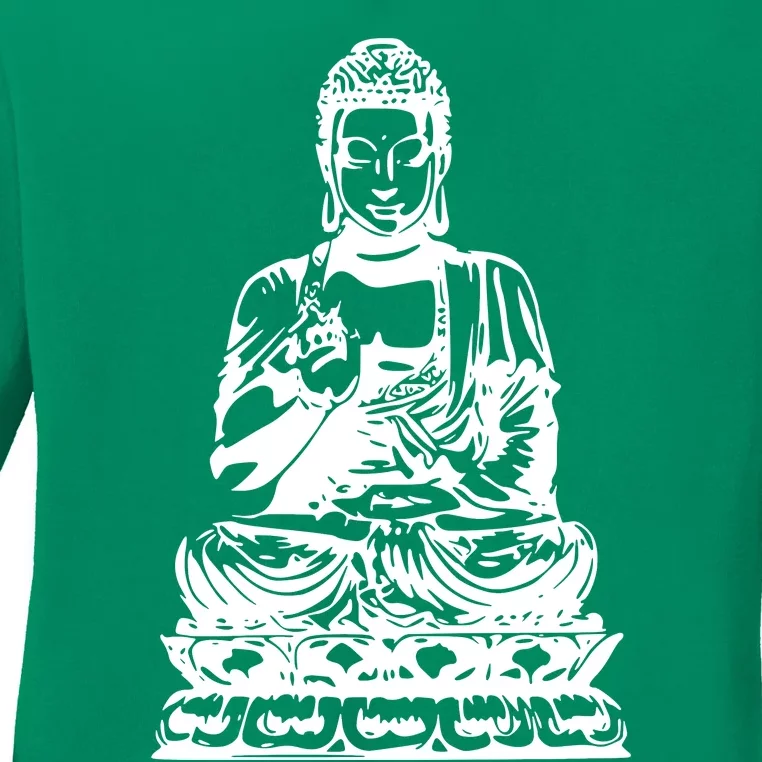 Buddha Ladies Long Sleeve Shirt