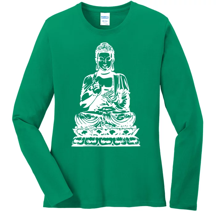 Buddha Ladies Long Sleeve Shirt