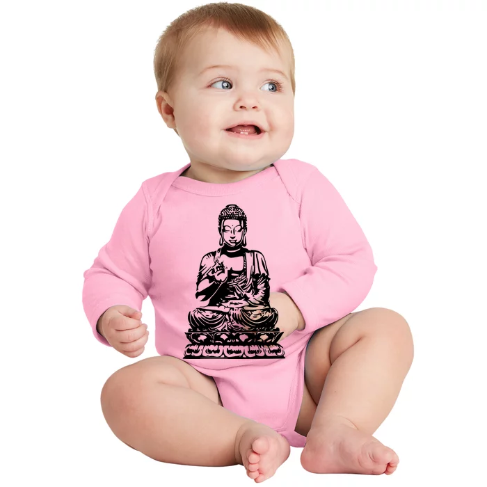 Buddha Baby Long Sleeve Bodysuit