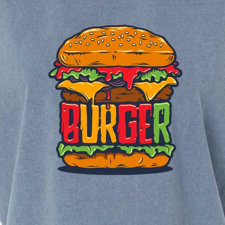 Burger Garment-Dyed Women's Muscle Tee