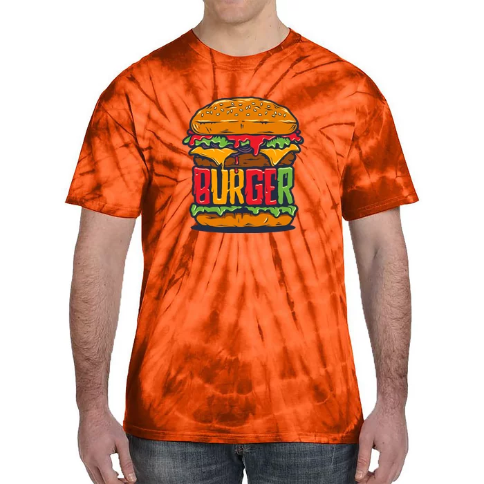 Burger Tie-Dye T-Shirt