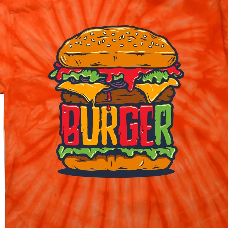 Burger Tie-Dye T-Shirt