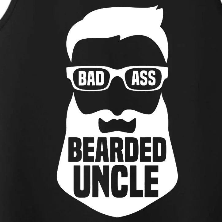 Badass Bearded Uncle Performance Tank