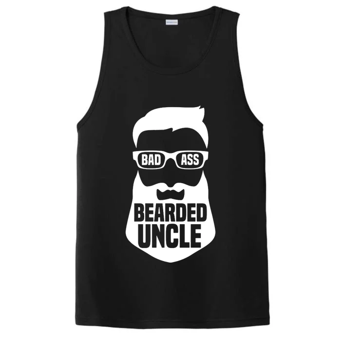 Badass Bearded Uncle Performance Tank