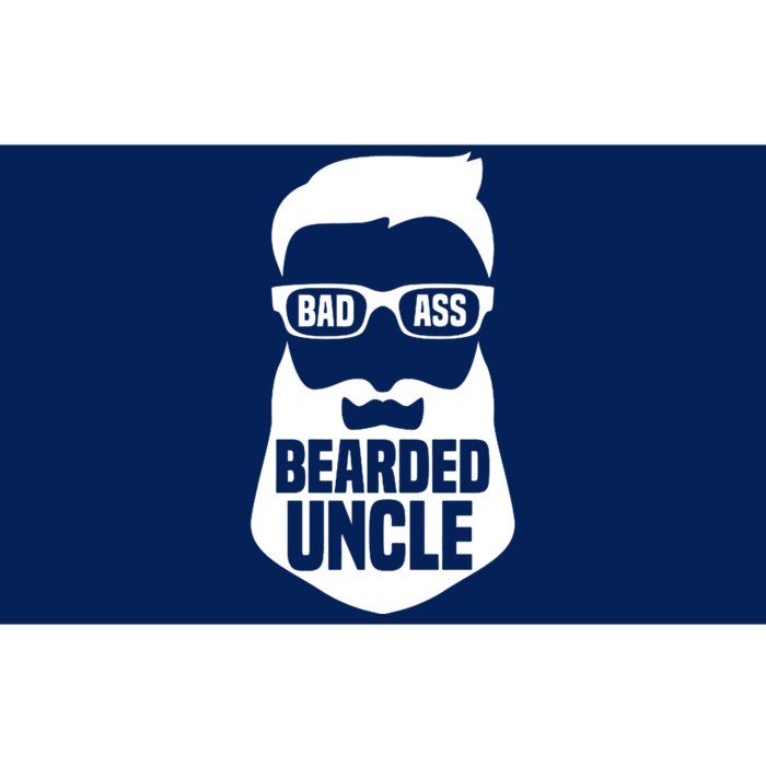 Badass Bearded Uncle Bumper Sticker