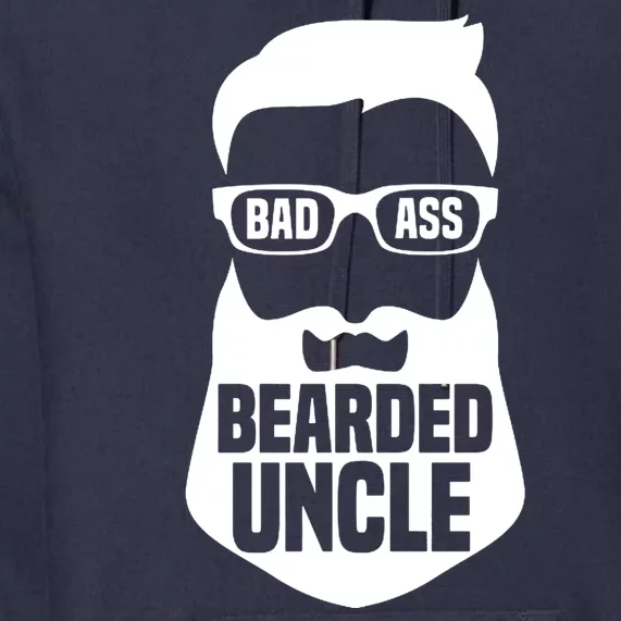 Badass Bearded Uncle Premium Hoodie