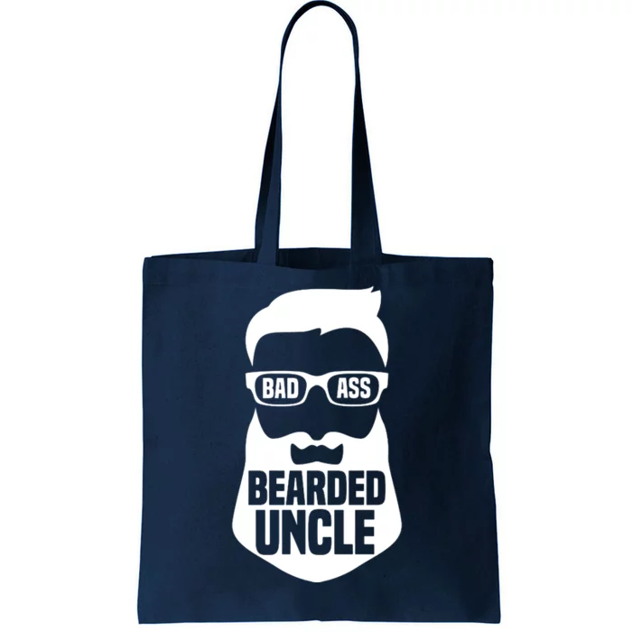 Badass Bearded Uncle Tote Bag