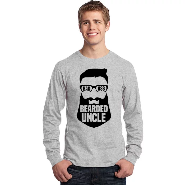 Badass Bearded Uncle Tall Long Sleeve T-Shirt