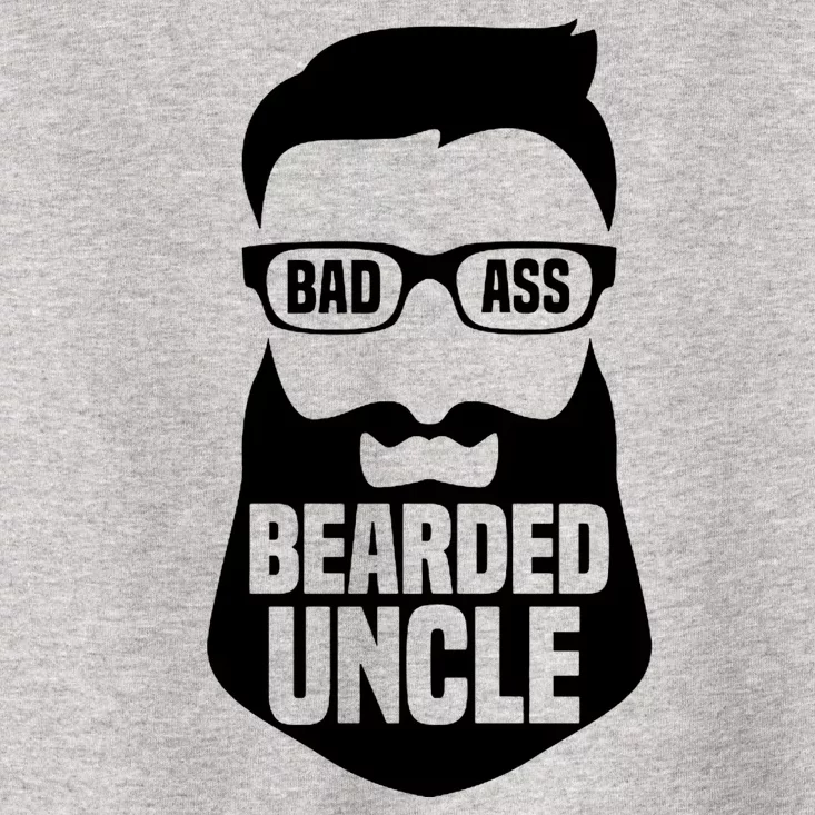 Badass Bearded Uncle Toddler T-Shirt