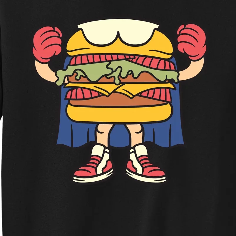 Burger Tall Sweatshirt