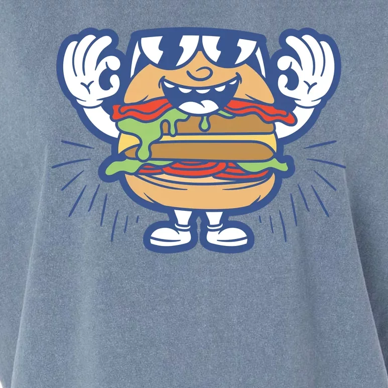 Burger Garment-Dyed Women's Muscle Tee