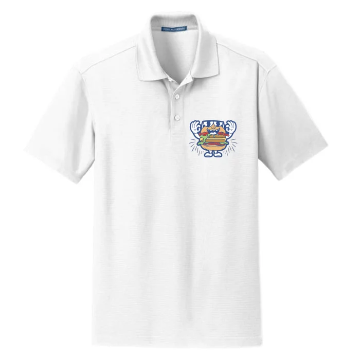 Burger Dry Zone Grid Performance Polo