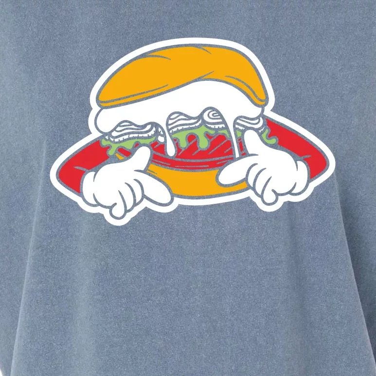 Burger Garment-Dyed Women's Muscle Tee