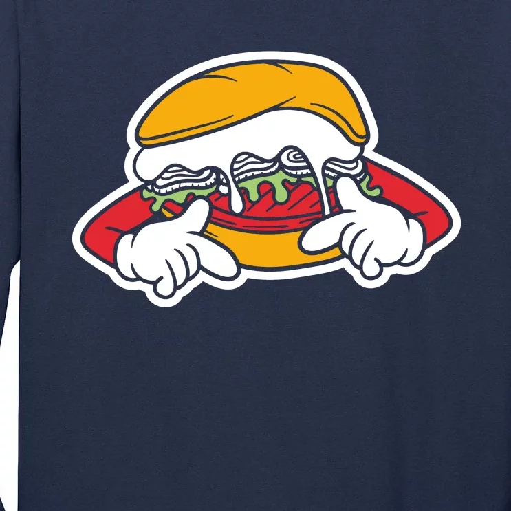 Burger Tall Long Sleeve T-Shirt