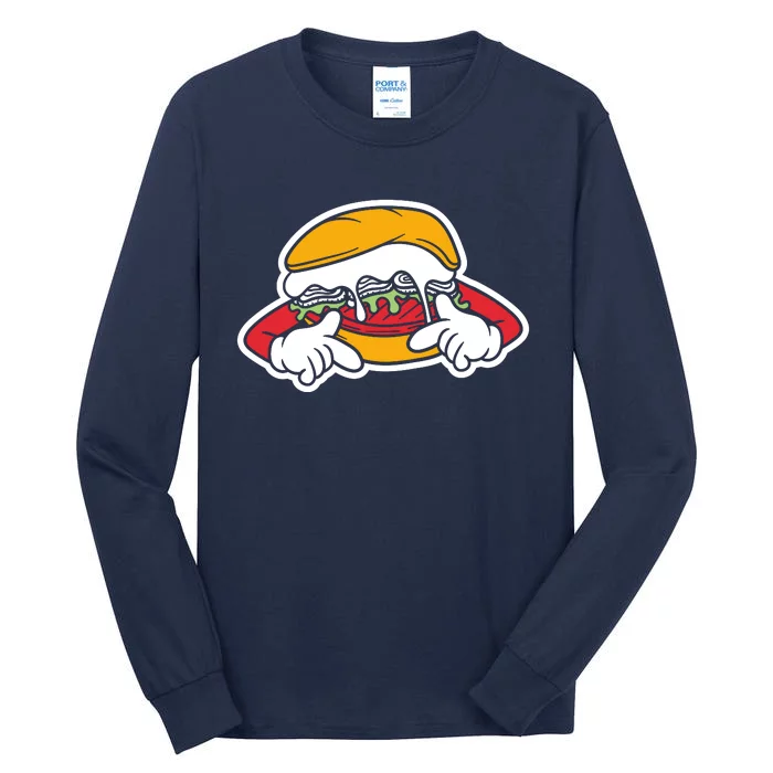 Burger Tall Long Sleeve T-Shirt