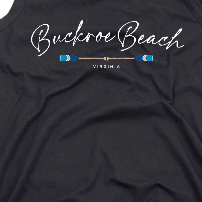 Buckroe Beach Virginia Oars Graphic Tank Top