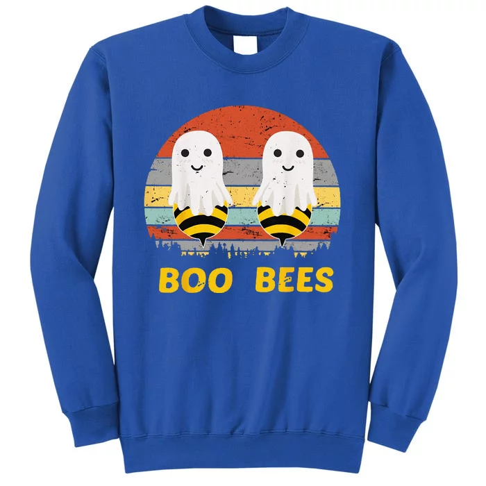 Boo Bees Vintage Halloween Vintage Boo Bees Funny Tall Sweatshirt