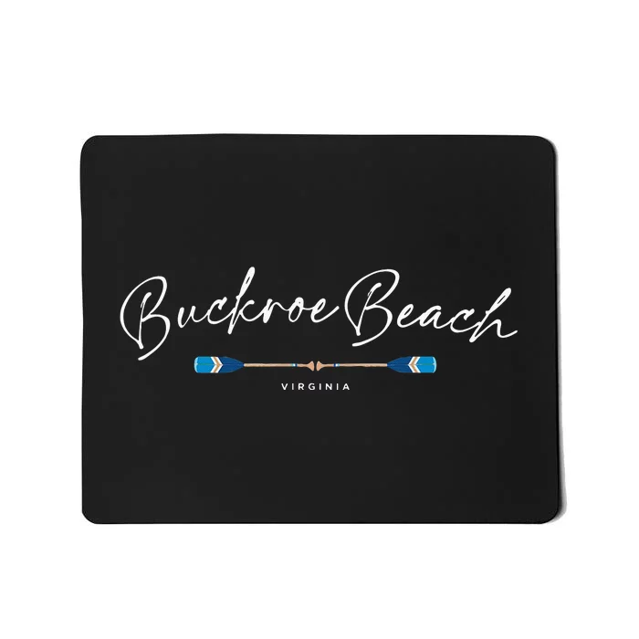 Buckroe Beach Virginia Oars Graphic Mousepad