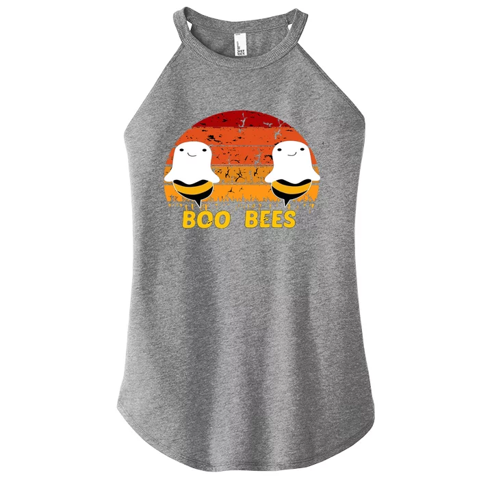 Boo Bees Vintage Halloween Vintage Boo Bees Funny Cute Gift Women’s Perfect Tri Rocker Tank